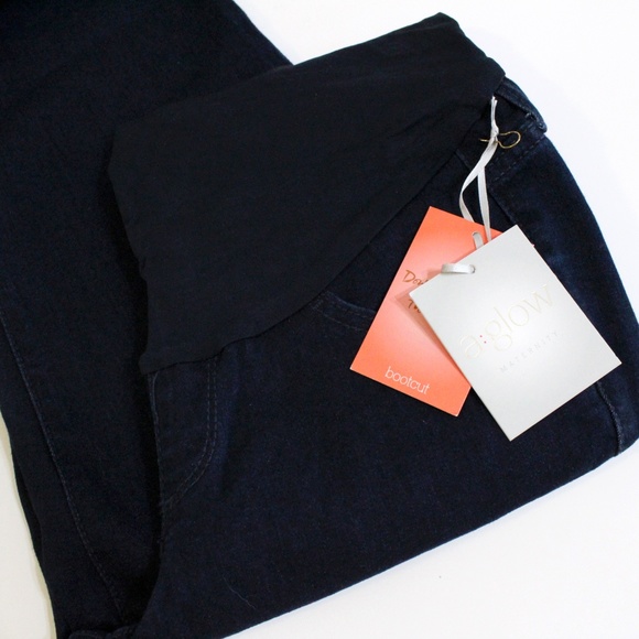 Maternity Blue Jeans 2 6 or 8 - Picture 2 of 8